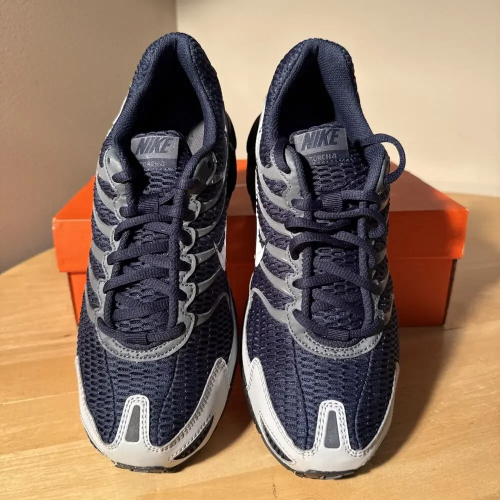 NEW Men's Nike AIR MAX TORCH IV 4 - Obsidian/Wolf Grey Size 9